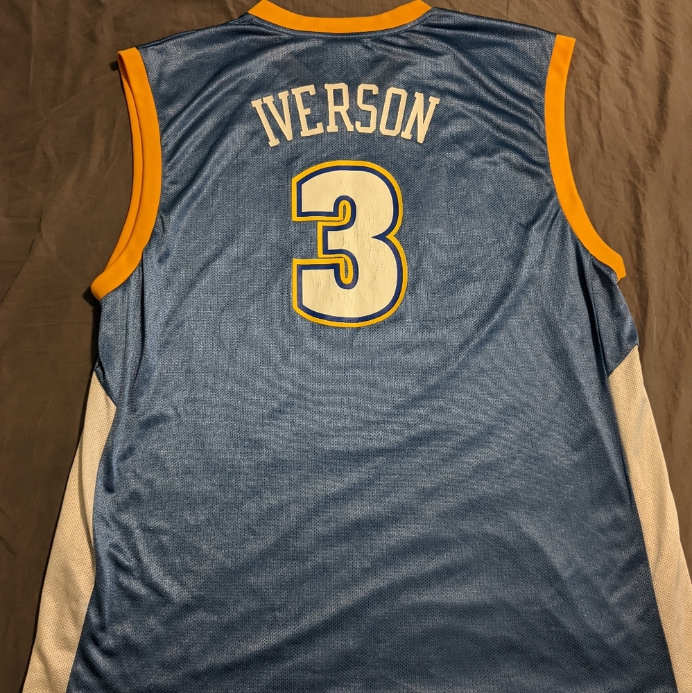 Adidas - NBA - Denver Nuggets 2007 - Allen Iverson #3 Jersey (Vintage)